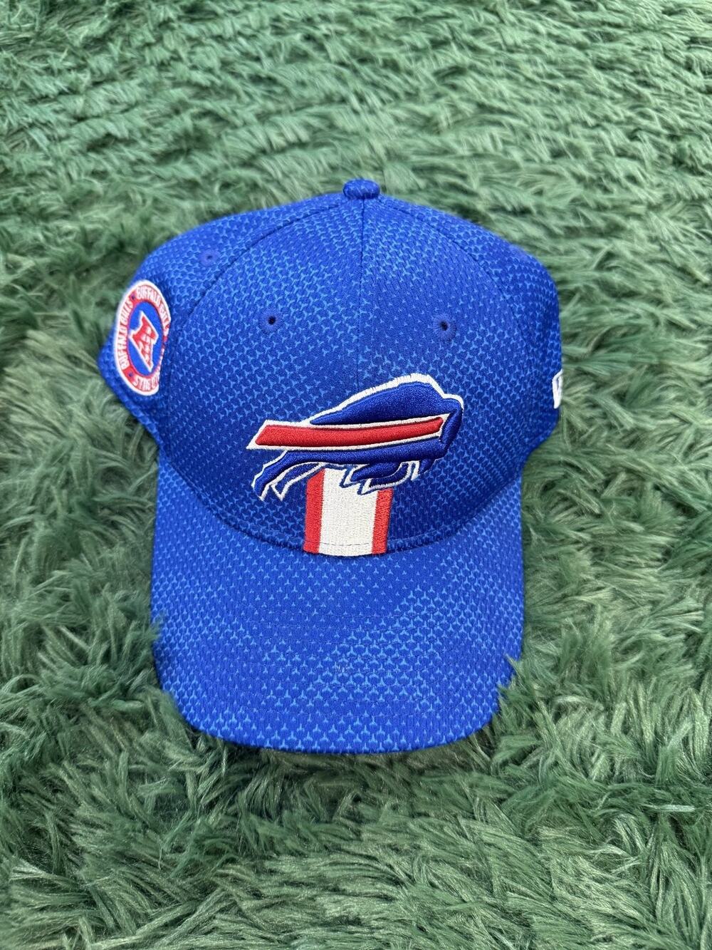 New Era Buffalo Bills NFL Royal Blue 9FORTY Adjustable Hat Cap One Size Fits